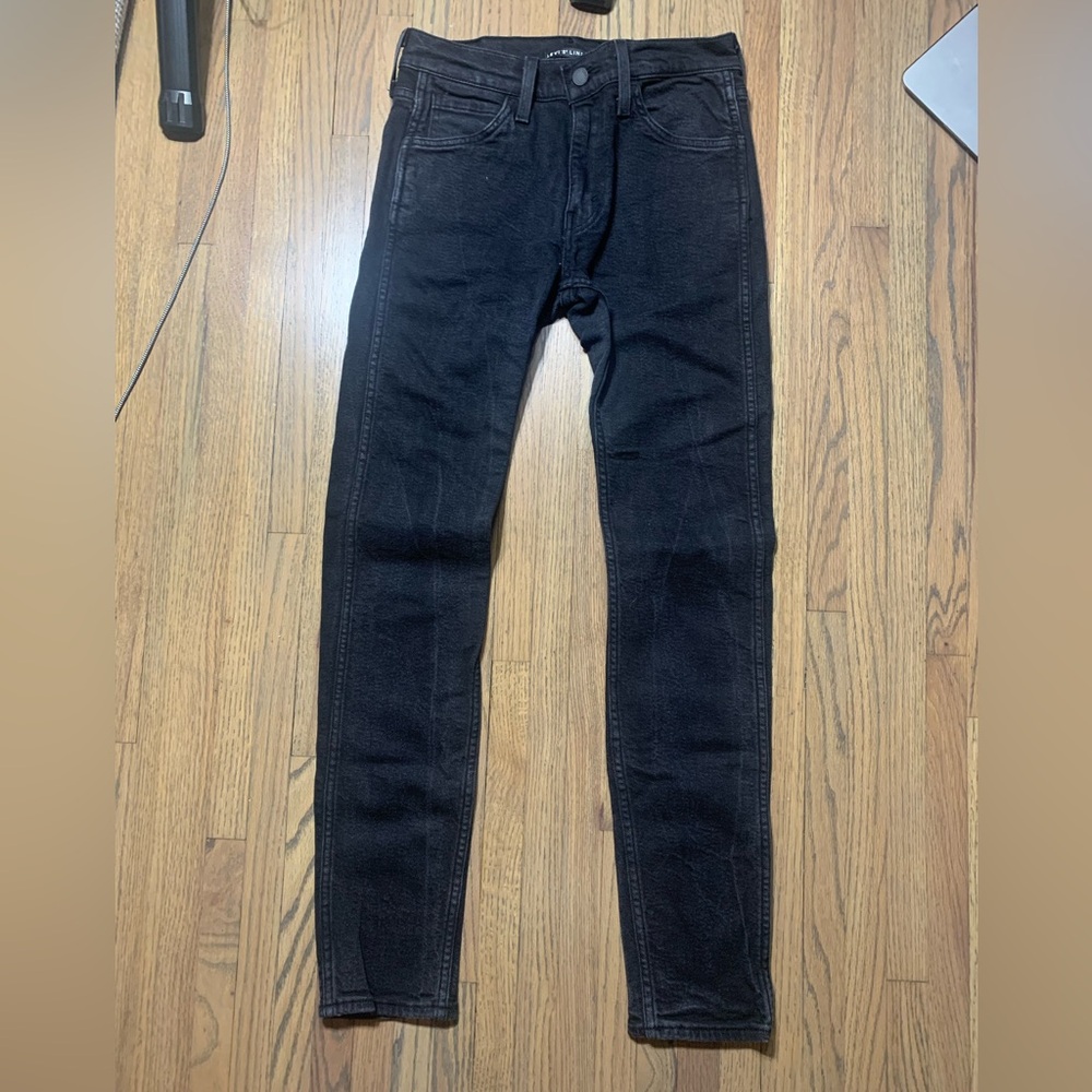 Levi’s line 8 unisex black jeans 29/32